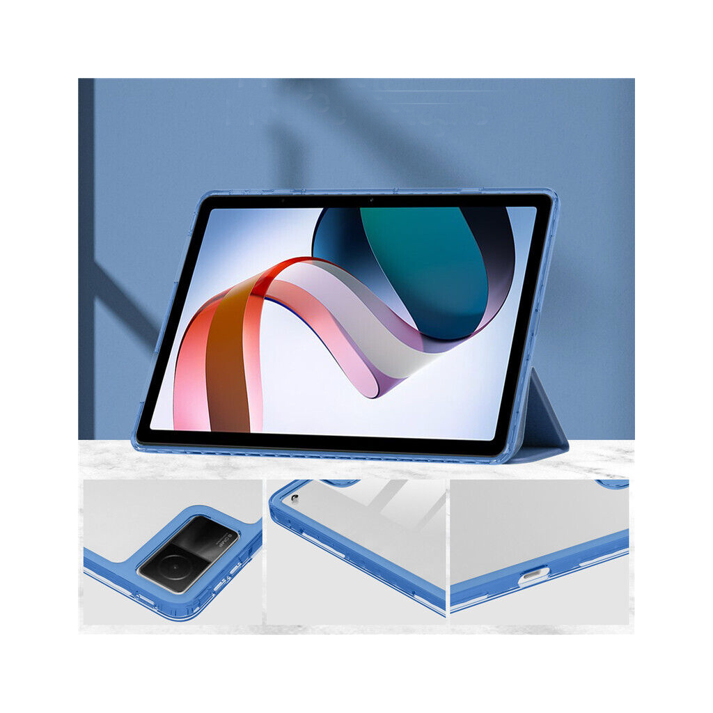 Чехол для планшета BeCover Soft Edge w\pencil mount Xiaomi Redmi Pad 10.61" 2022 Deep Blue (708744) - 4