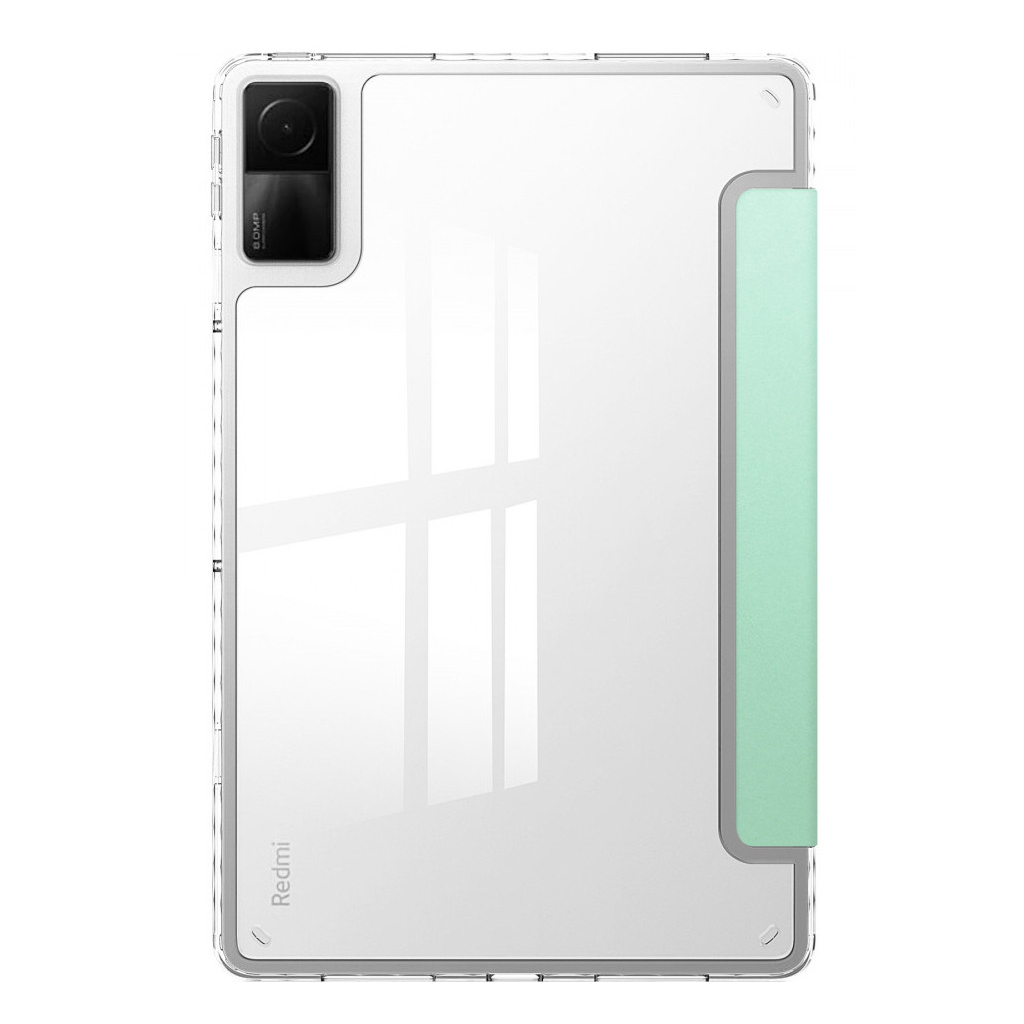 Чехол для планшета BeCover Soft Edge w\pencil mount Xiaomi Redmi Pad 10.61" 2022 Green (708748) - 2