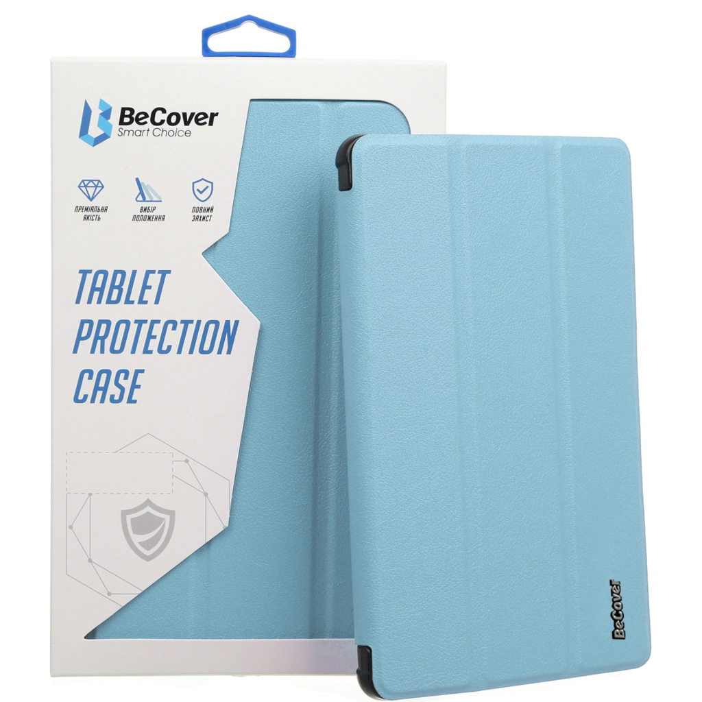 Чехол для планшета BeCover Soft Edge w\pencil mount Xiaomi Redmi Pad 10.61" 2022 Light Blue (708747)