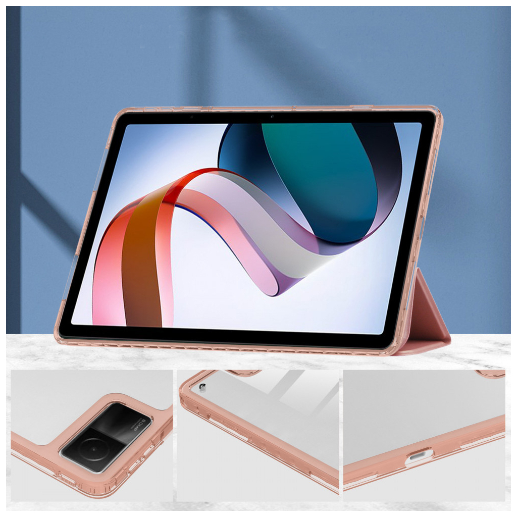 Чехол для планшета BeCover Soft Edge w\pencil mount Xiaomi Redmi Pad 10.61" 2022 Rose Gold (708746) - 6 Чехол для планшета BeCover Soft Edge w\pencil mount Xiaomi Redmi Pad 10.61" 2022 Rose Gold (708746) - 6