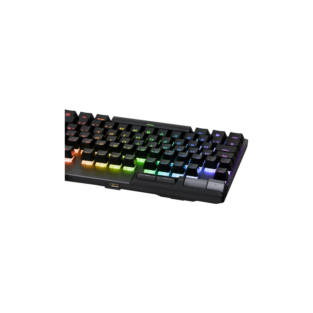 Клавиатура ASUS ROG Strix Flare II Animate NX Red USB Black (90MP02E6-BKRA00) - 5