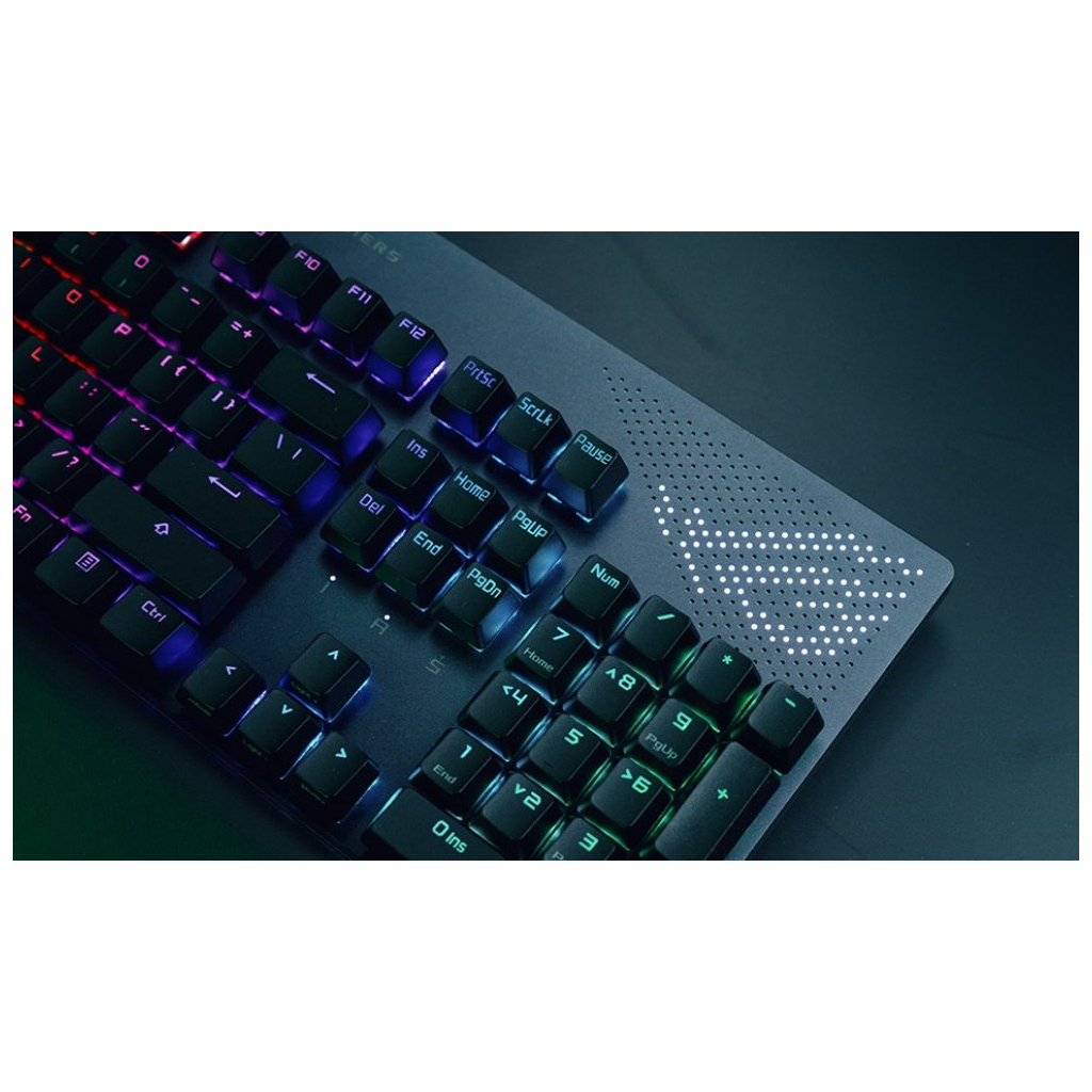 Клавиатура ASUS ROG Strix Flare II Animate NX Red USB Black (90MP02E6-BKRA00) - 10