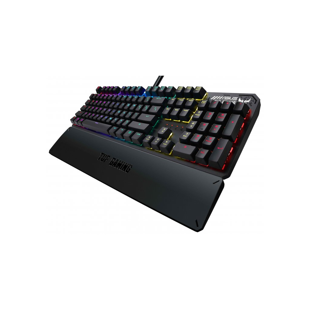 Клавиатура ASUS TUF Gaming K3 Kailh Red Switches USB UA Black (90MP01Q0-BKMA00) - 3
