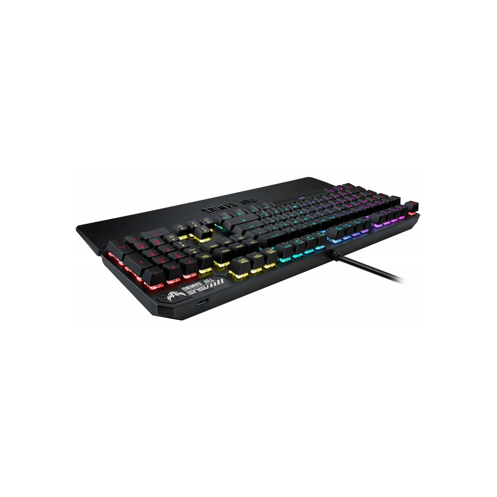 Клавиатура ASUS TUF Gaming K3 Kailh Red Switches USB UA Black (90MP01Q0-BKMA00) - 5