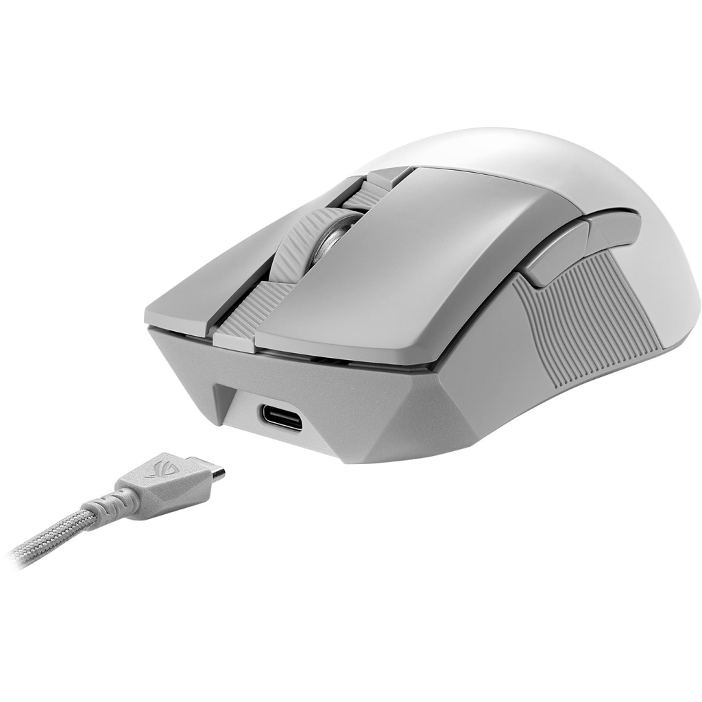 Мышка ASUS ROG Gladius III Aimpoint Bluetooth/Wireless White (90MP02Y0-BMUA10) - 5