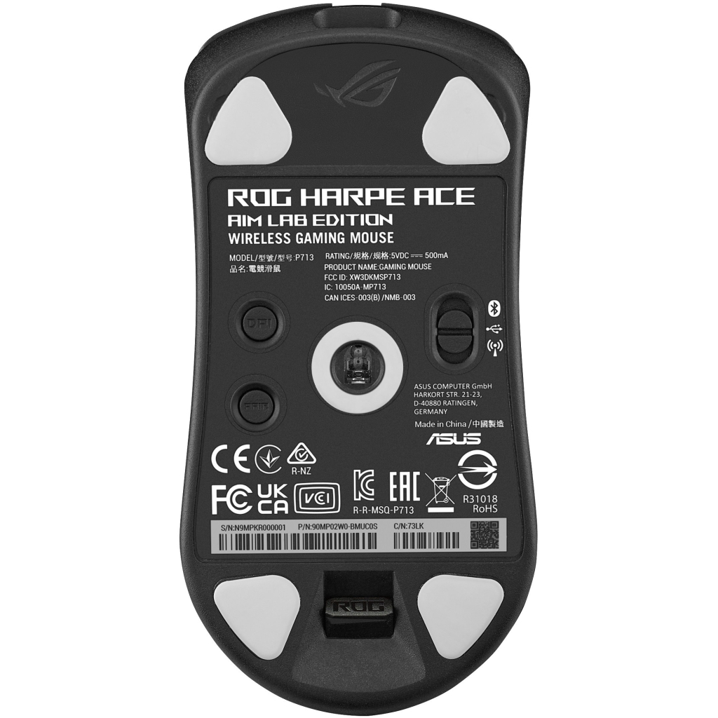 Мышка ASUS ROG Harpe Ace Aim Lab Edition Bluetooth/Wireless Black (90MP02W0-BMUA00) - 8