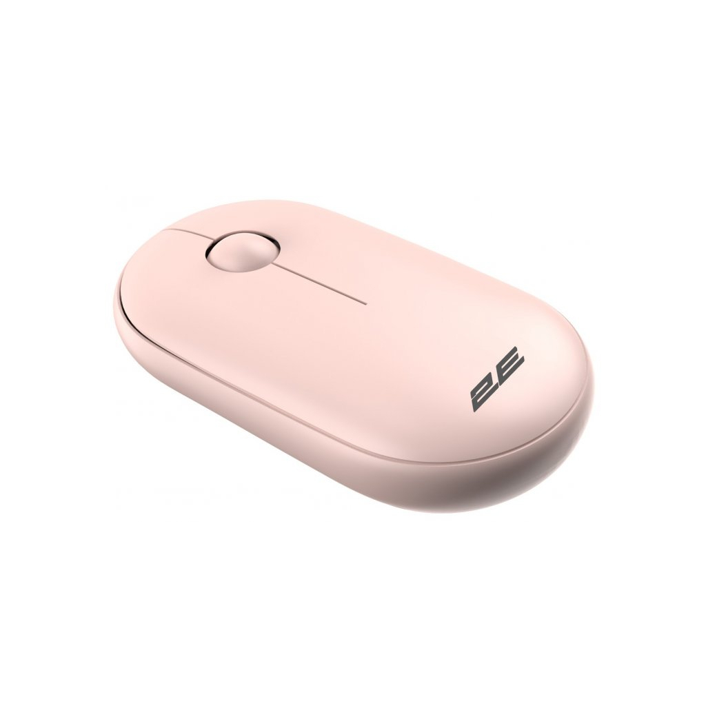 Мышка 2E MF300 Silent Wireless/Bluetooth Mallow Pink (2E-MF300WPN) - 1