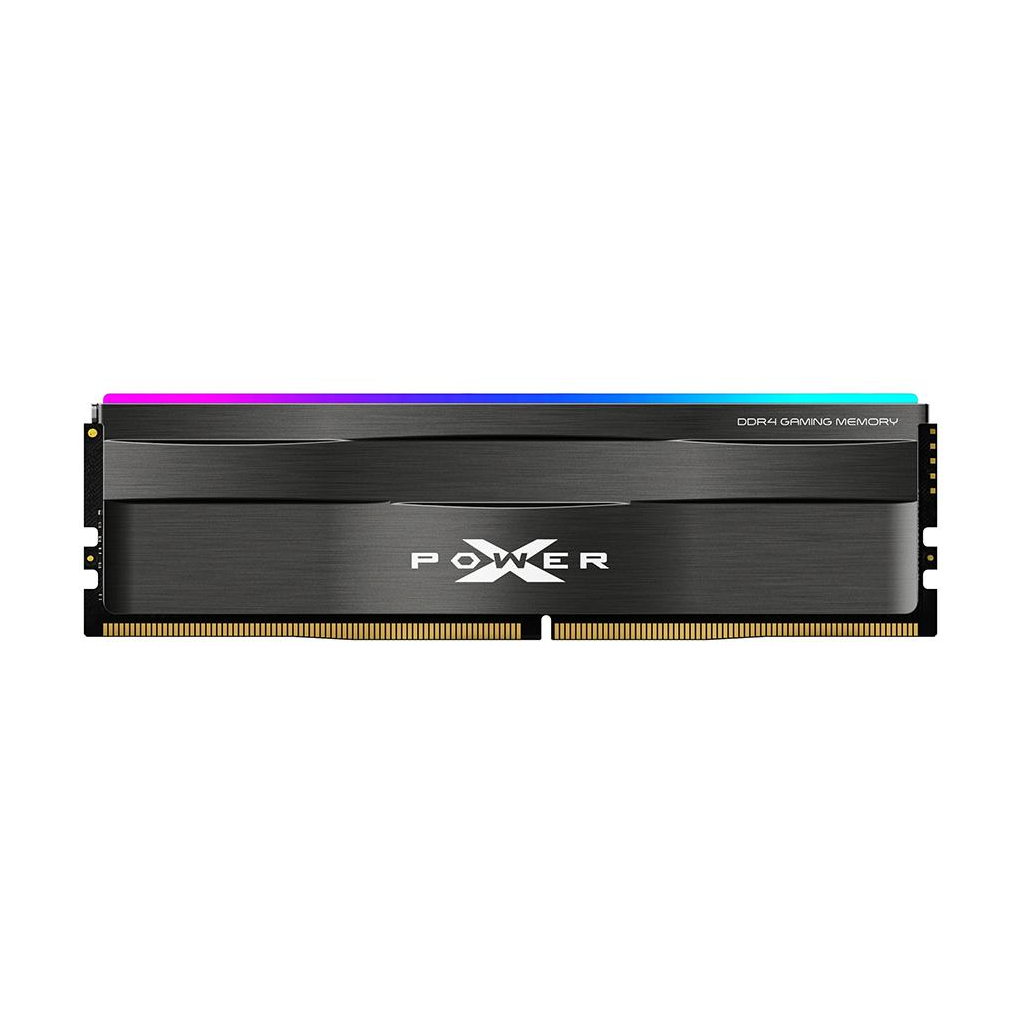 Модуль памяти для компьютера DDR4 16GB (2x8GB) 3200 MHz XPOWER Zenith RGB Silicon Power (SP016GXLZU320BDD) - 1