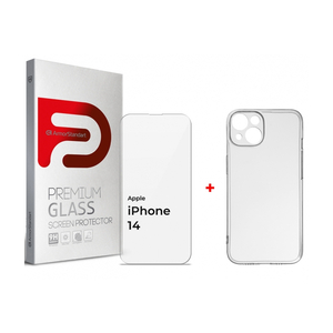 Чехол для моб. телефона Armorstandart Apple iPhone 14 (Clear glass + Air Series Case) (ARM66923)