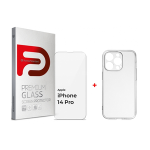 Чехол для моб. телефона Armorstandart Apple iPhone 14 Pro (Clear glass + Air Series Case) (ARM66922)