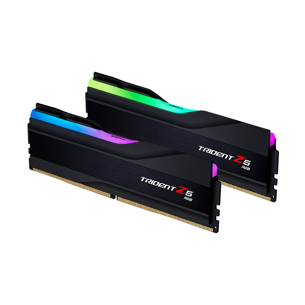 Модуль памяти для компьютера DDR5 64GB (2x32GB) 6000 MHz Trident Z5 RGB G.Skill (F5-6000J3238G32GX2-TZ5RK) - 2