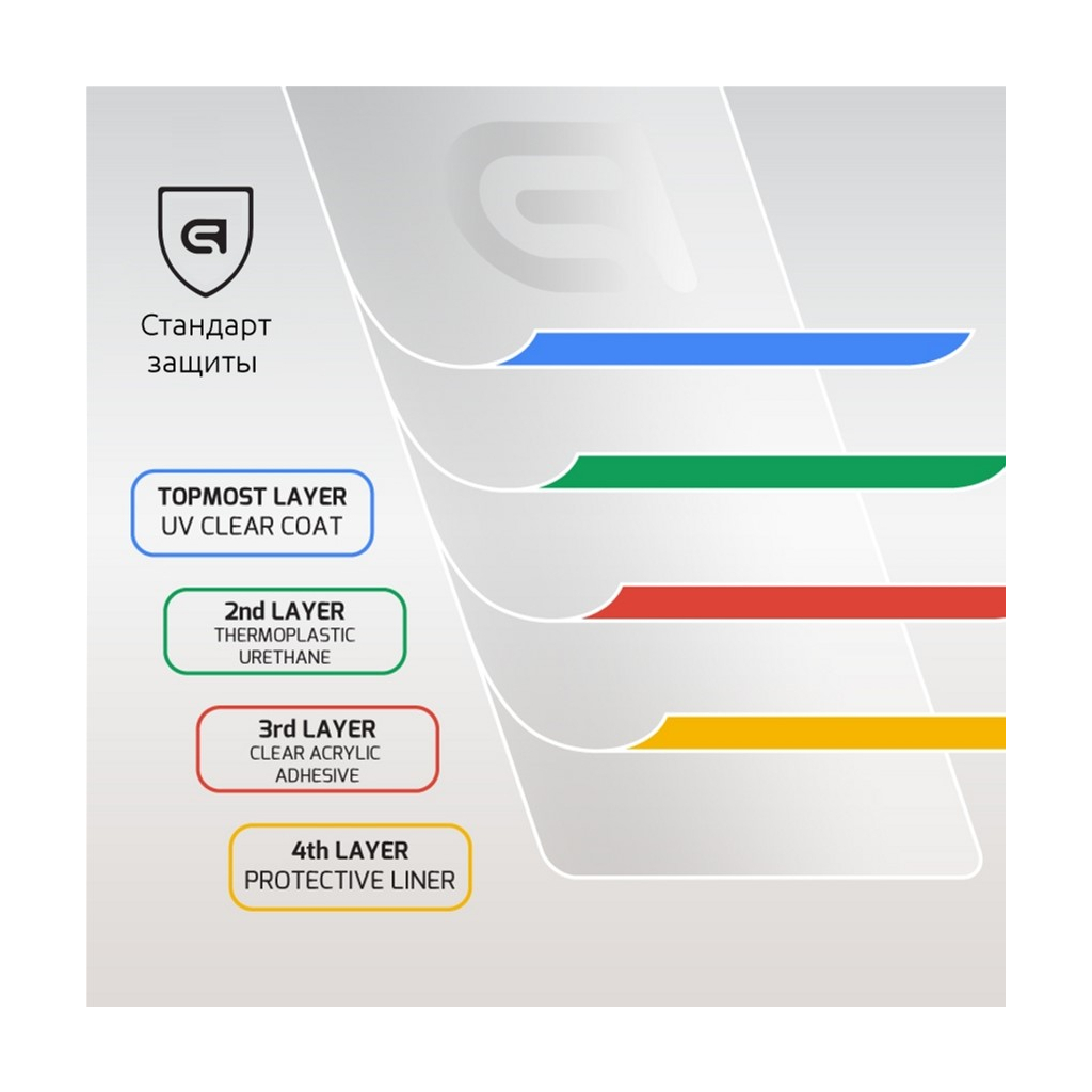 Стекло защитное Armorstandart Full Glue Samsung J4+ 2018 Black (ARM53559-GFG-BK) - 4