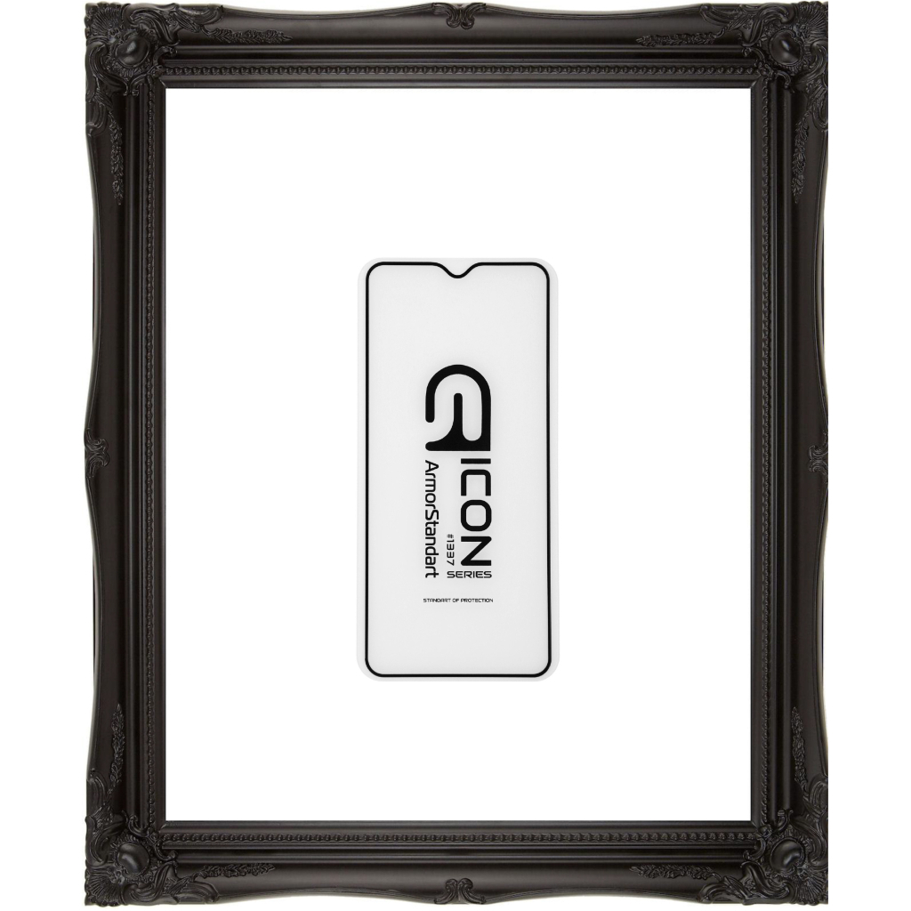 Стекло защитное Armorstandart Icon Xiaomi Redmi Note 8T Black (ARM55786-GIC-BK) - 2