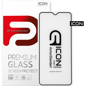 Стекло защитное Armorstandart Icon Xiaomi Redmi Note 8T Black (ARM55786-GIC-BK)