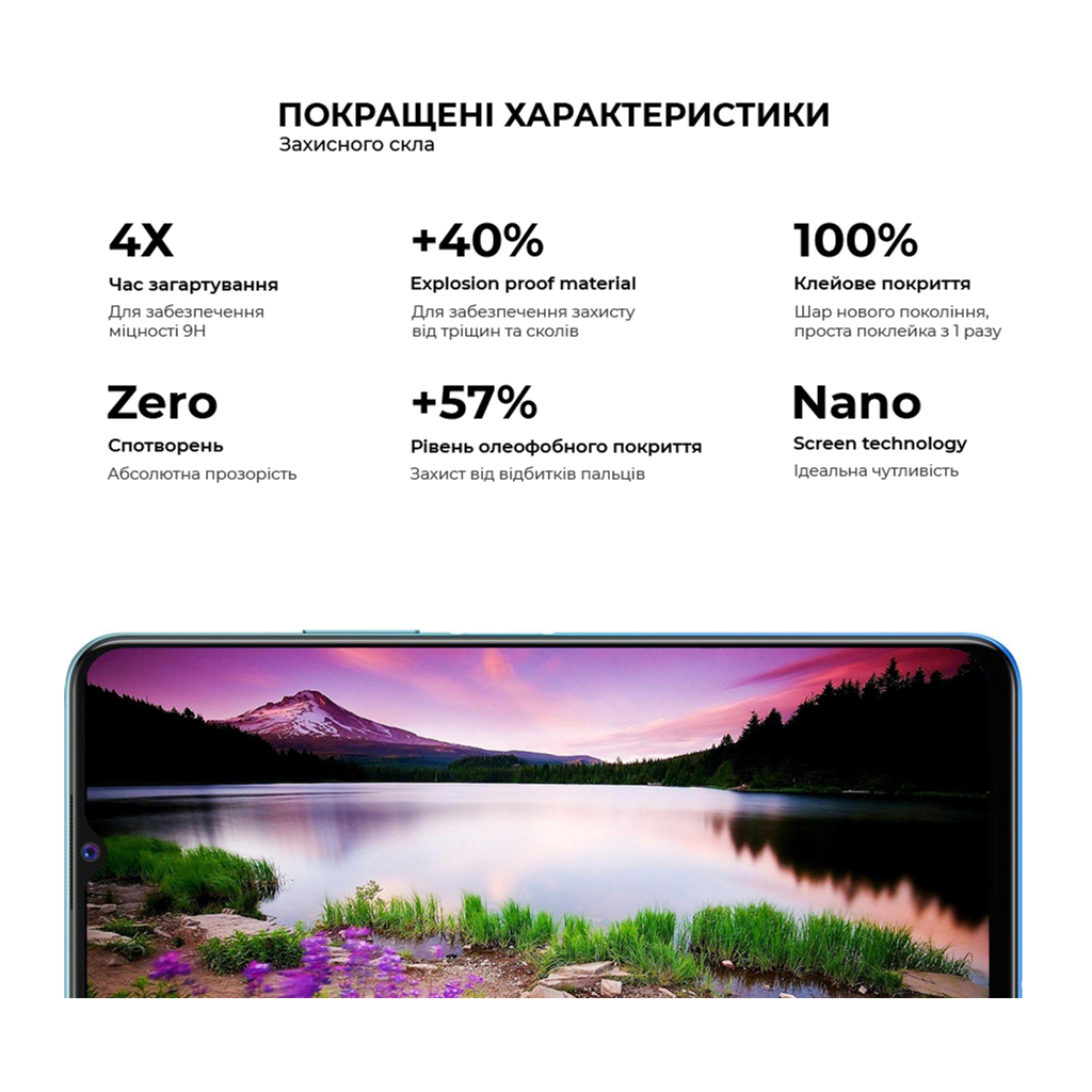 Стекло защитное Armorstandart Pro Vivo Y53s Black (ARM59820) - 3