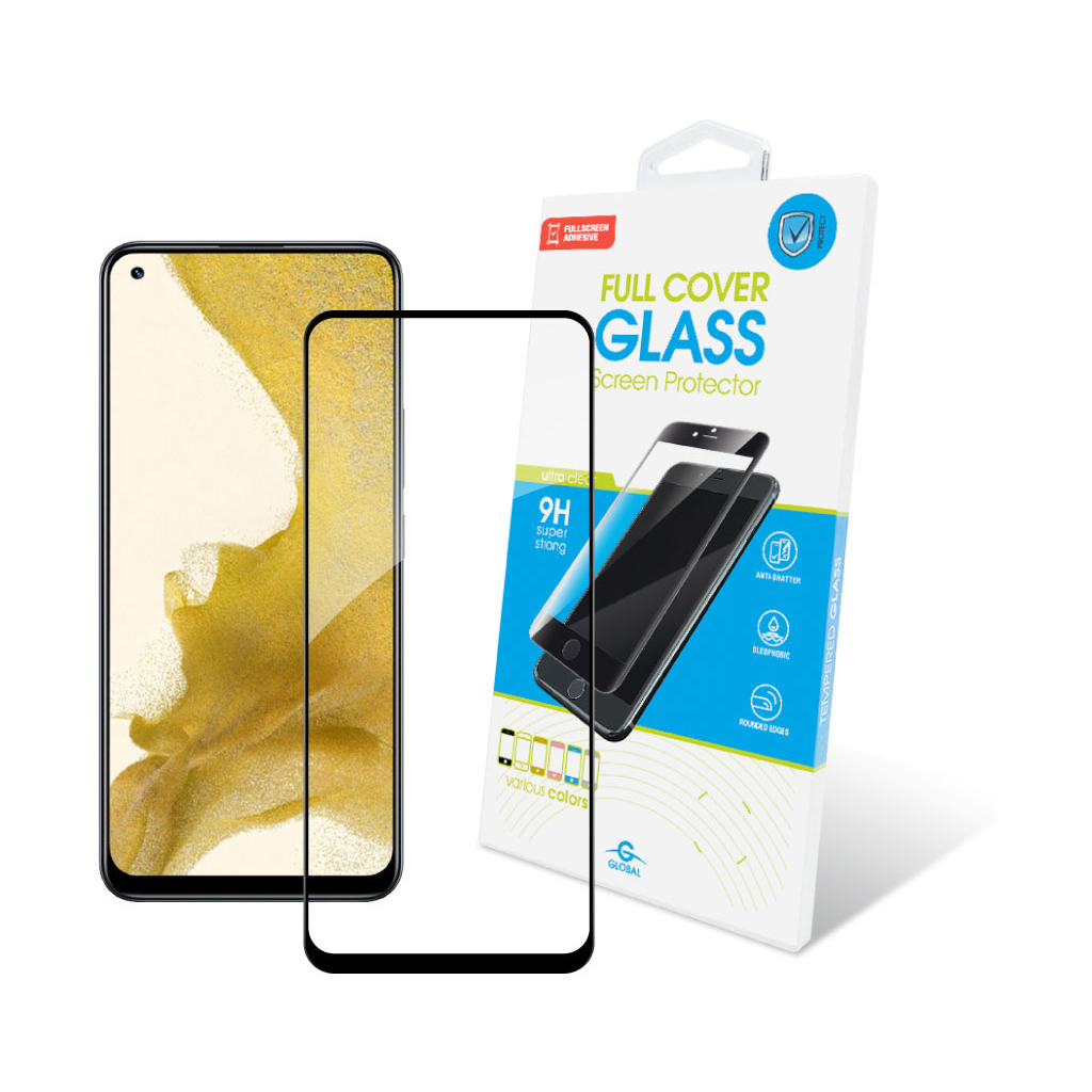 Стекло защитное Global Full Glue Realme 8 (1283126523243) - 1
