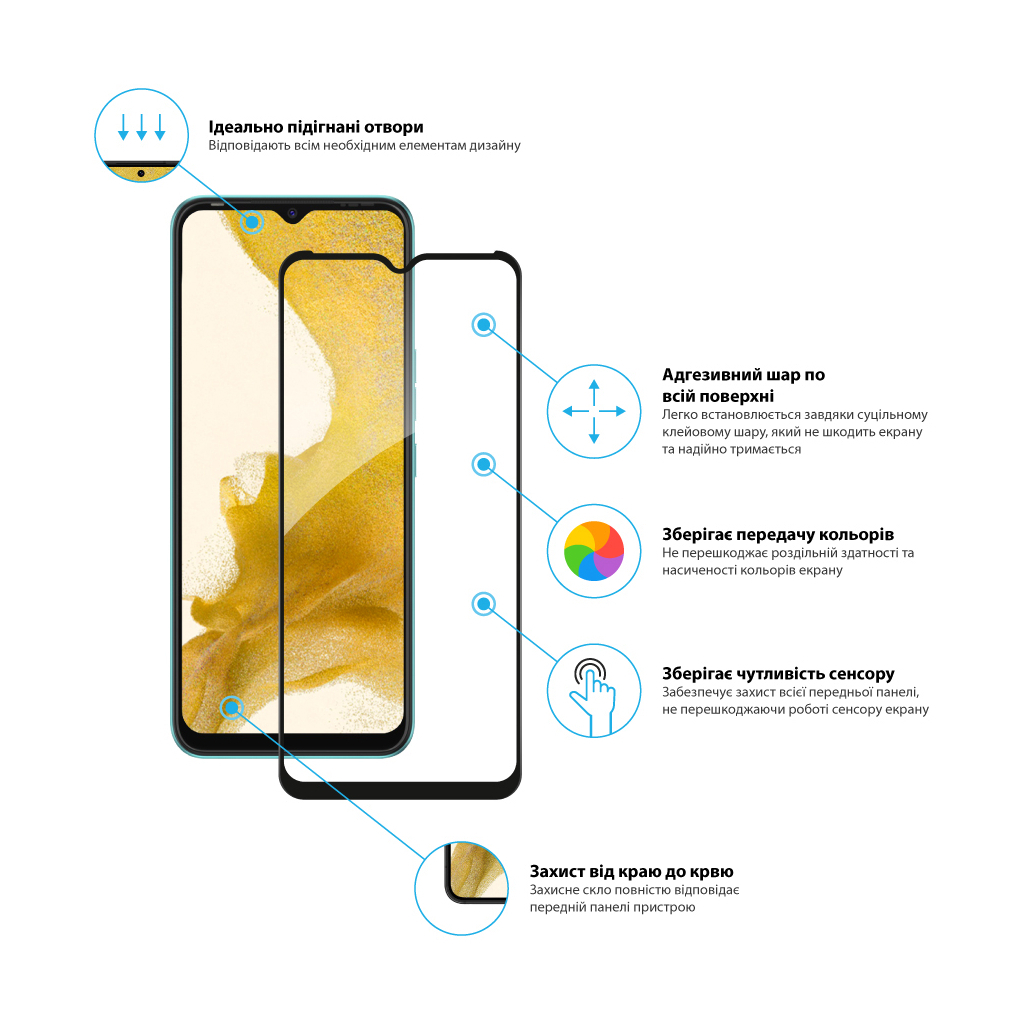 Стекло защитное Global Full Glue Tecno Spark 8 (1283126533082) - 2