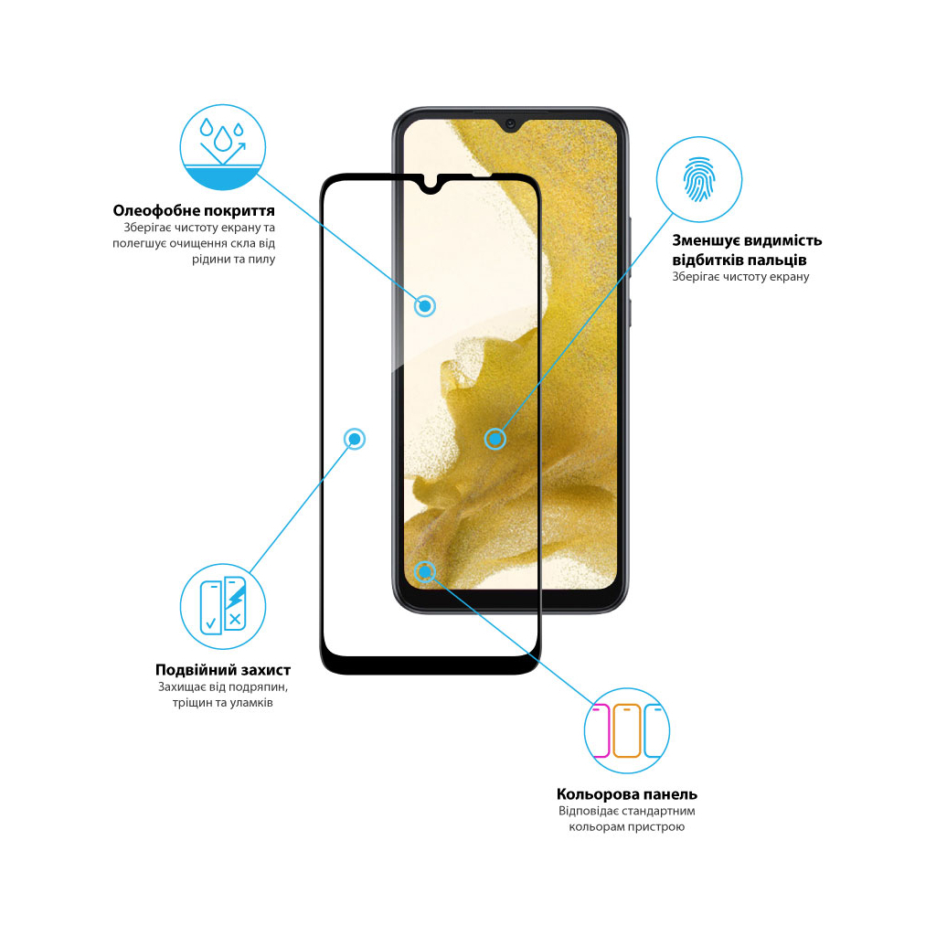 Стекло защитное Global Full Glue Xiaomi Redmi 10A (1283126537806) - 3