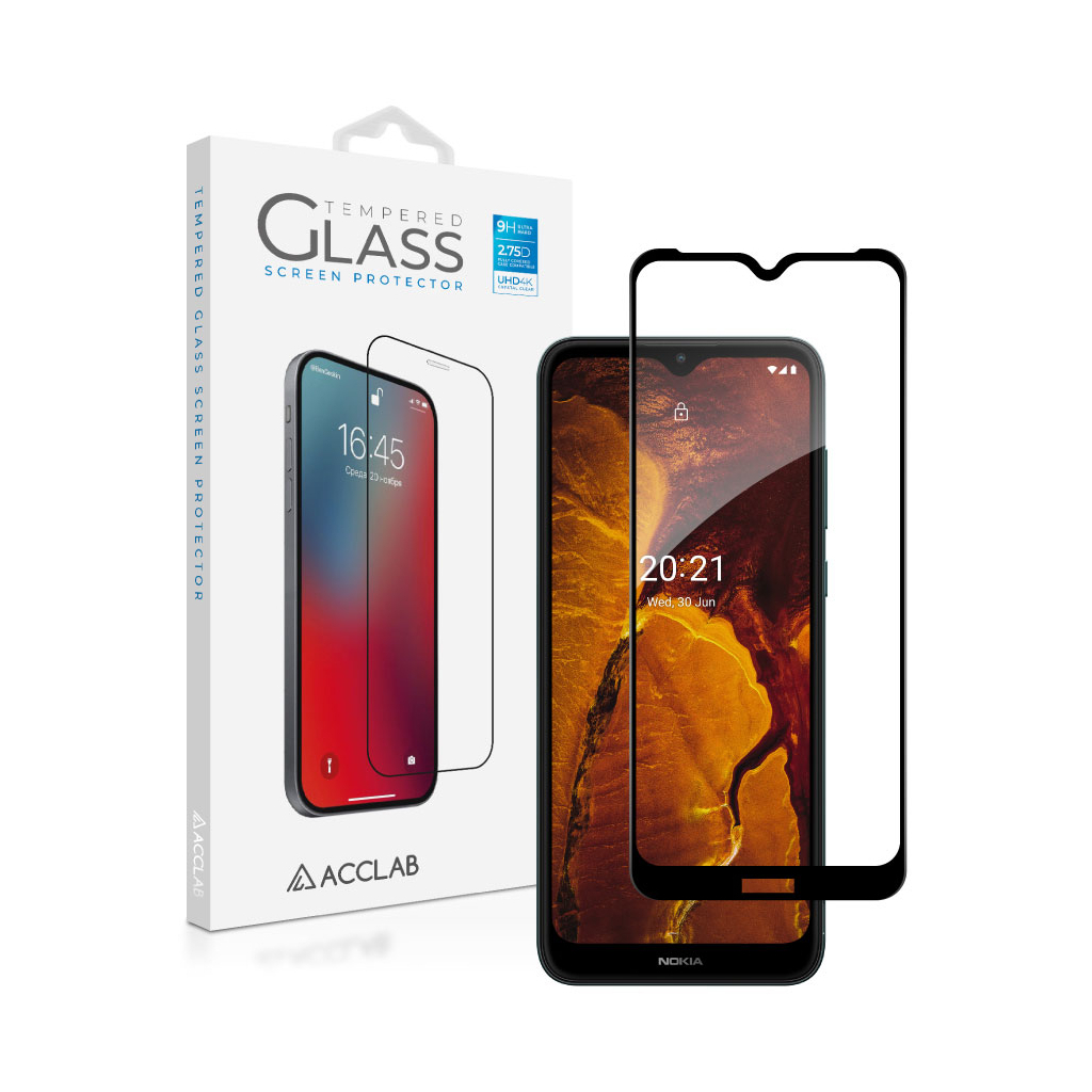 Стекло защитное ACCLAB Full Glue Nokia C30 4G (1283126528798) - 1