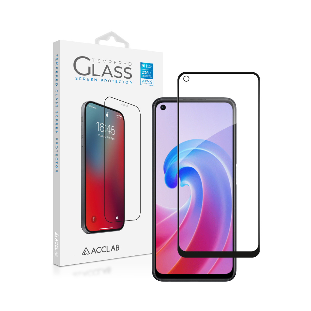 Стекло защитное ACCLAB Full Glue Oppo A96 (1283126522147) - 6