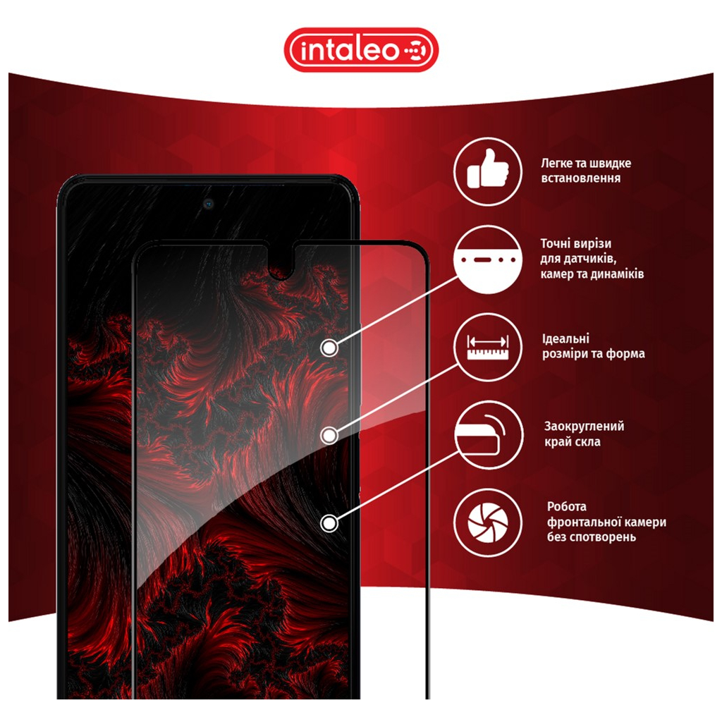 Стекло защитное Intaleo Full Glue Infinix Note 10 Pro 2022 (1283126535048) - 1
