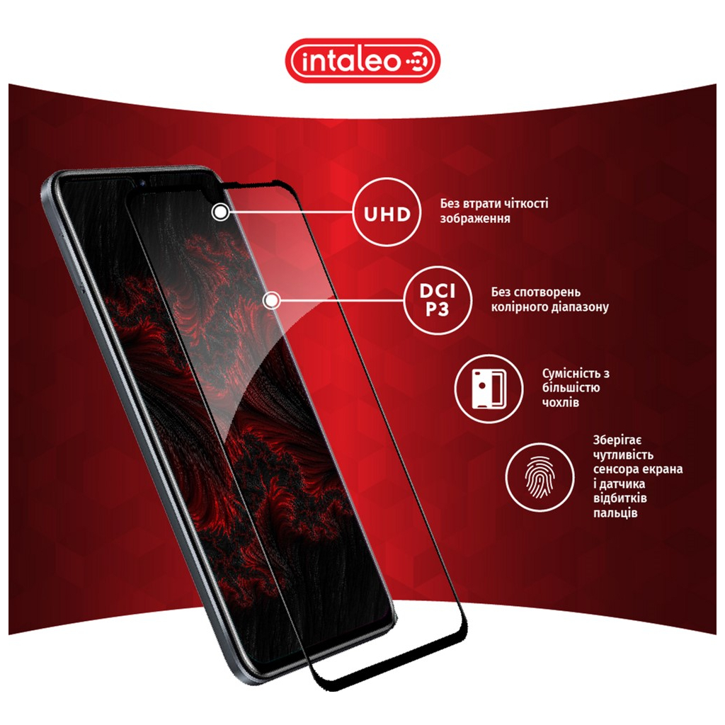 Стекло защитное Intaleo Full Glue Infinix Note 11 (1283126535093) - 2