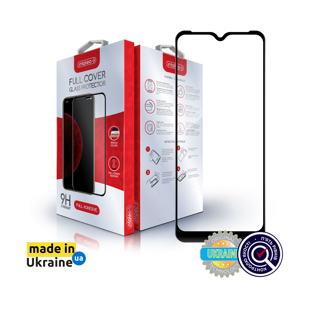 Стекло защитное Intaleo Full Glue Nokia C30 4G (1283126528828) - 7