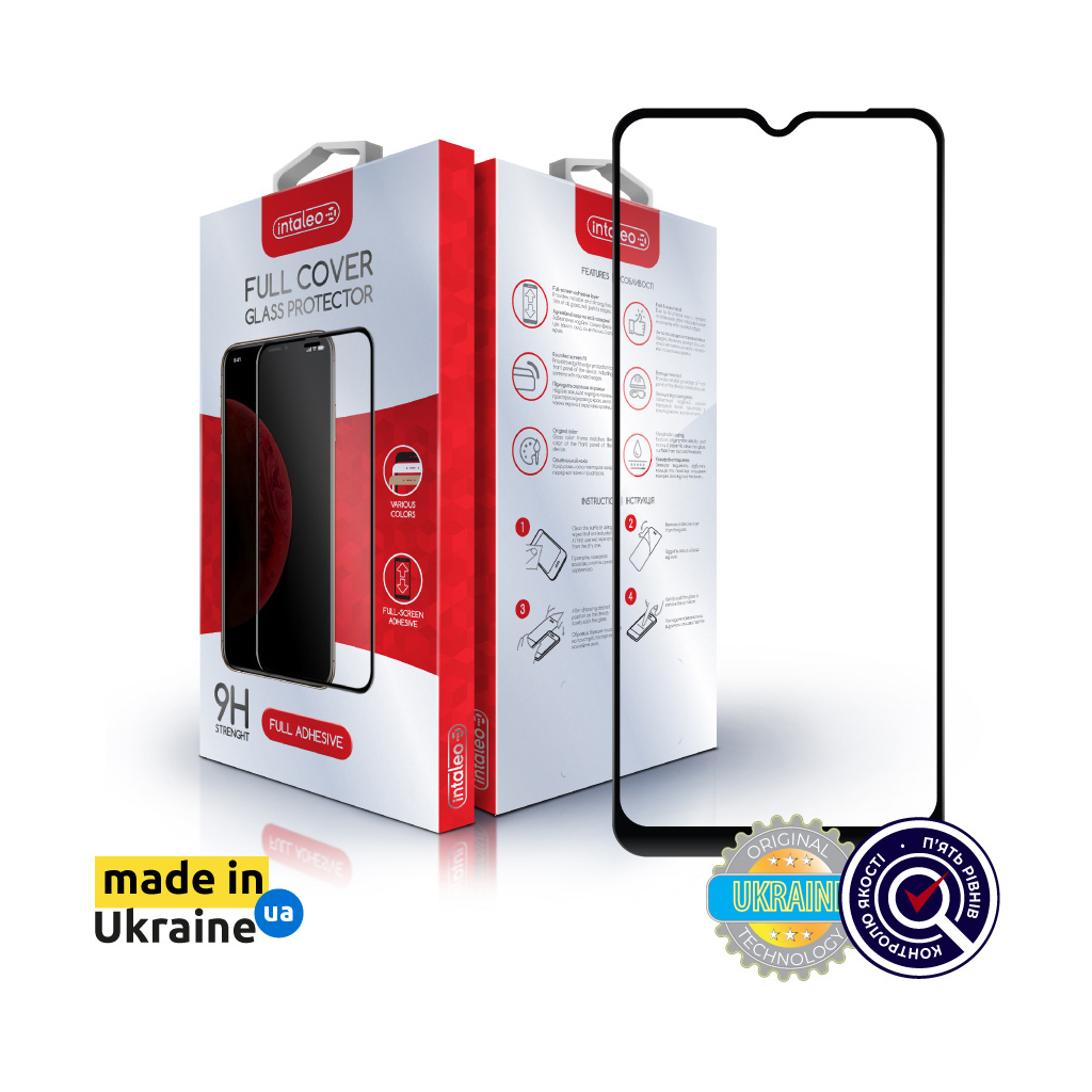 Стекло защитное Intaleo Full Glue Oppo A77 (1283126546334) - 7