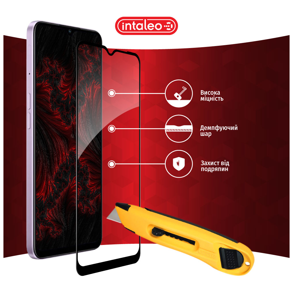 Стекло защитное Intaleo Full Glue Realme 9 Pro (1283126542633) - 3
