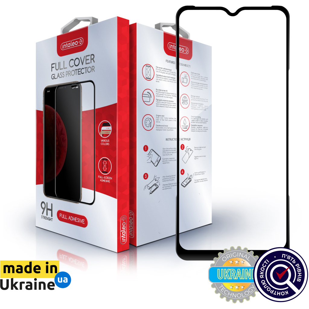 Стекло защитное Intaleo Full Glue RealMe C31 (1283126540752) - 7