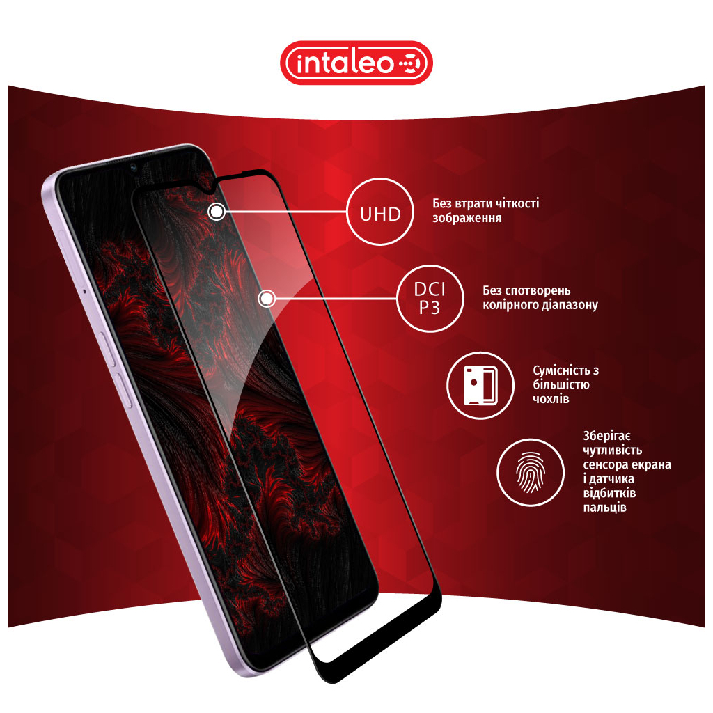 Стекло защитное Intaleo Full Glue Realme GT2 Pro (1283126542794) - 2