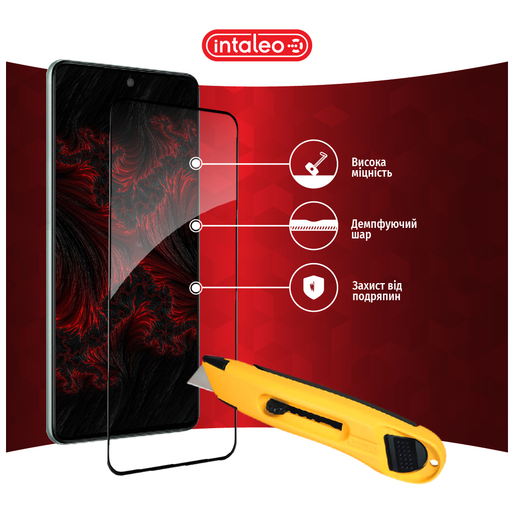 Стекло защитное Intaleo Full Glue Samsung M53 5G (1283126524301) - 3