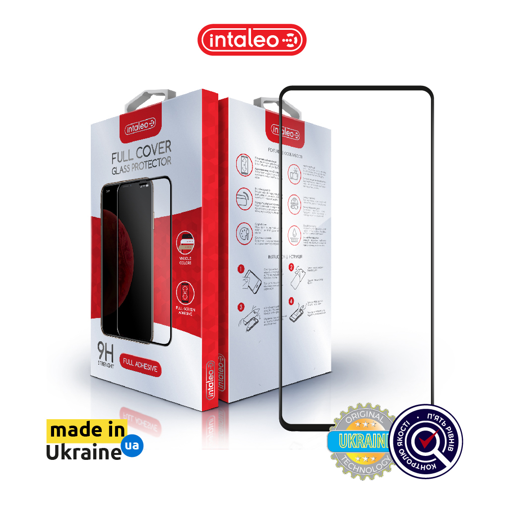 Стекло защитное Intaleo Full Glue Samsung M53 5G (1283126524301) - 7