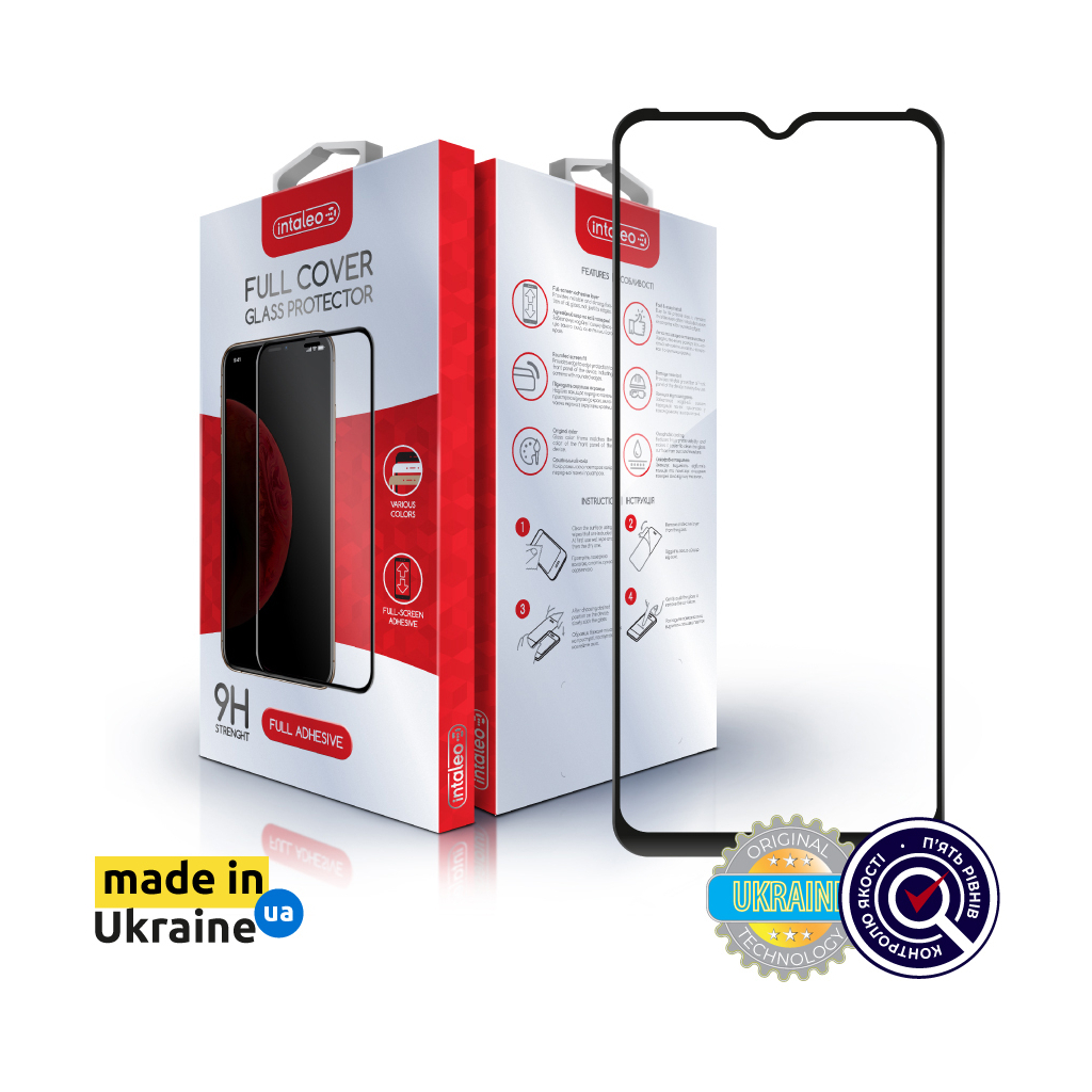 Стекло защитное Intaleo Full Glue Tecno Spark 8 (1283126533099) - 7
