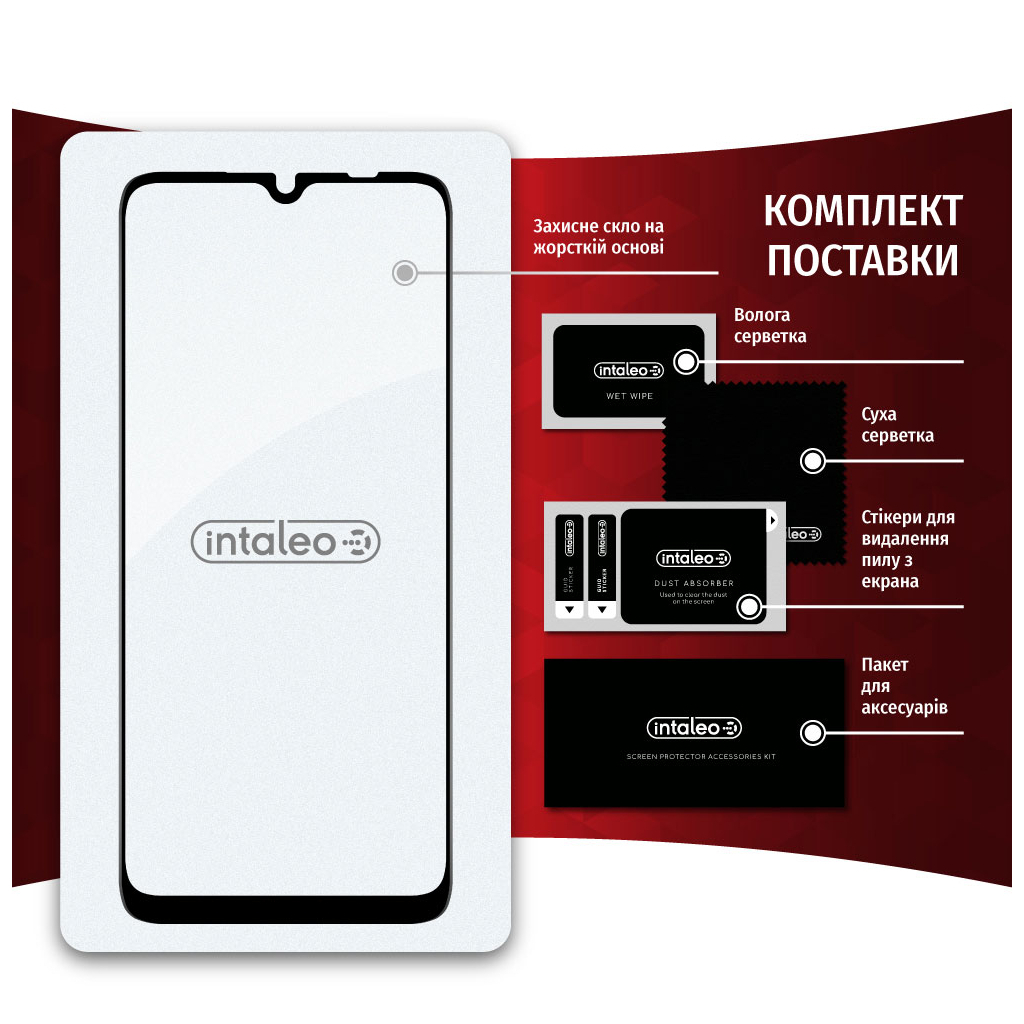 Стекло защитное Intaleo Full Glue Xiaomi Redmi 10A (1283126537813) - 6