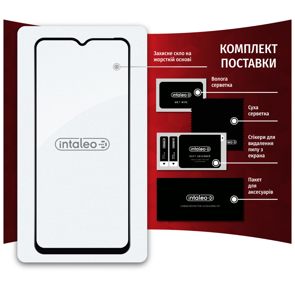 Стекло защитное Intaleo Full Glue Xiaomi Redmi A1 (1283126545337) - 6