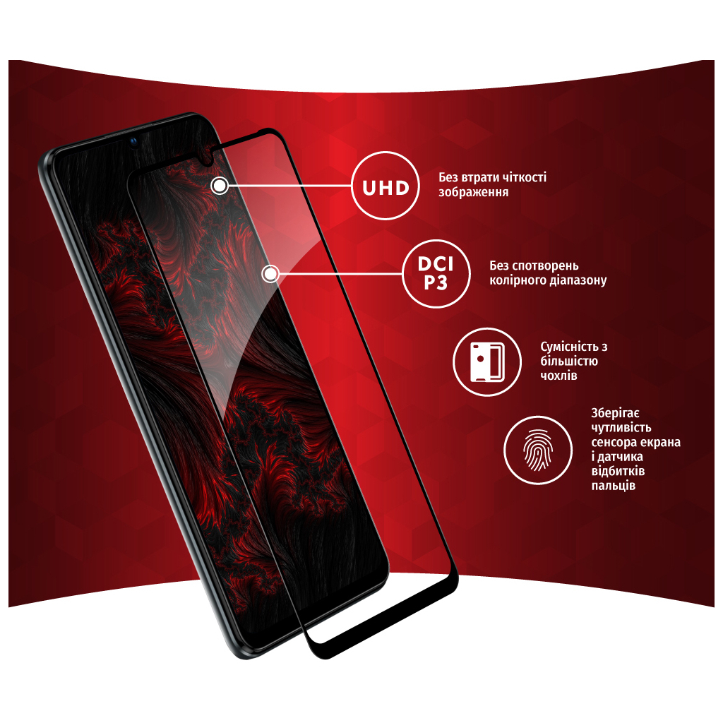 Стекло защитное Intaleo Full Glue ZTE Blade V40 Vita (1283126545696) - 2