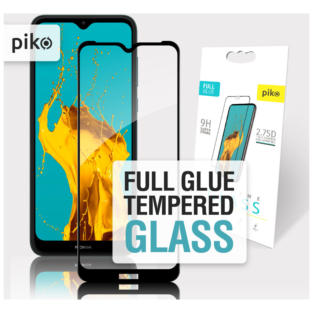 Стекло защитное Piko Full Glue Nokia C30 4G (1283126528835) - 1