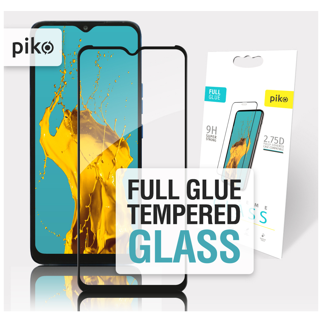 Стекло защитное Piko Full Glue Tecno Pop 5 LTE (1283126535383) - 4