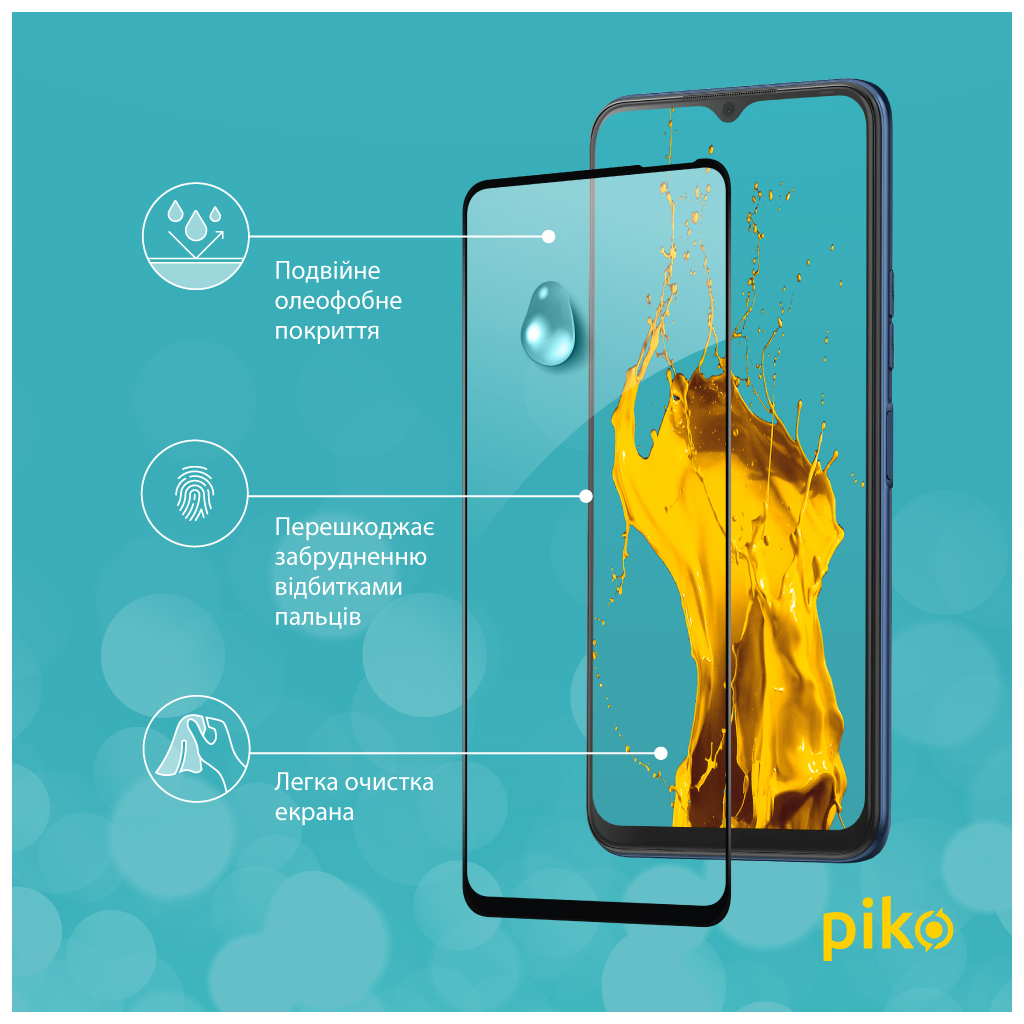 Стекло защитное Piko Full Glue Tecno Spark 8p (1283126533112) - 4
