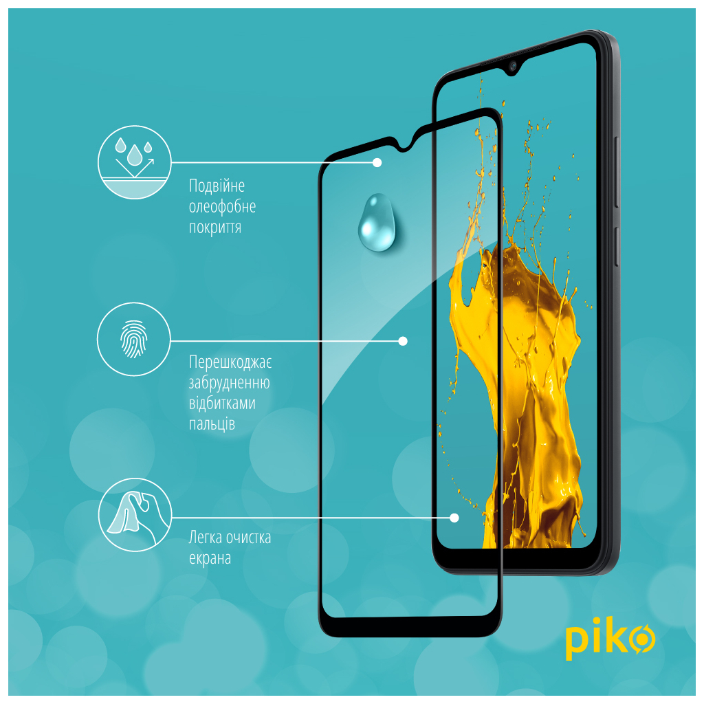 Стекло защитное Piko Full Glue Xiaomi Redmi A1 (1283126545344) - 3