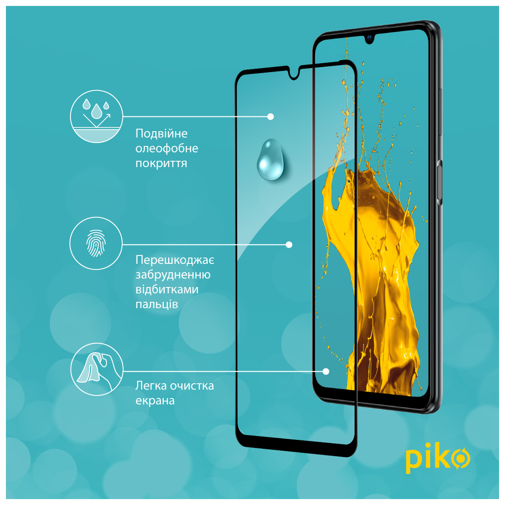 Стекло защитное Piko Full Glue ZTE Blade V40 Vita (1283126545702) - 3