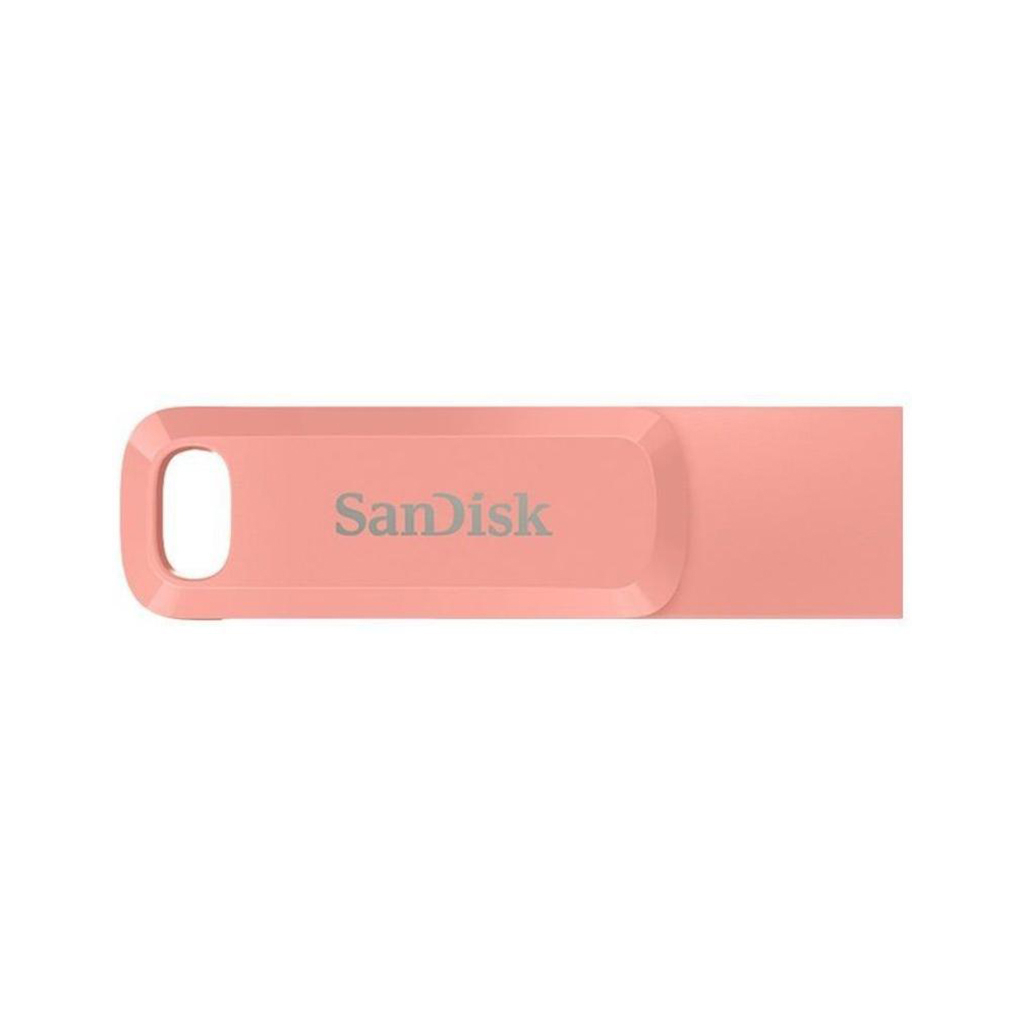 USB флеш накопитель SanDisk 256GB Ultra Dual Drive Go USB 3.0/Type-C Peach (SDDDC3-256G-G46PC) - 3 USB флеш накопитель SanDisk 256GB Ultra Dual Drive Go USB 3.0/Type-C Peach (SDDDC3-256G-G46PC) - 3