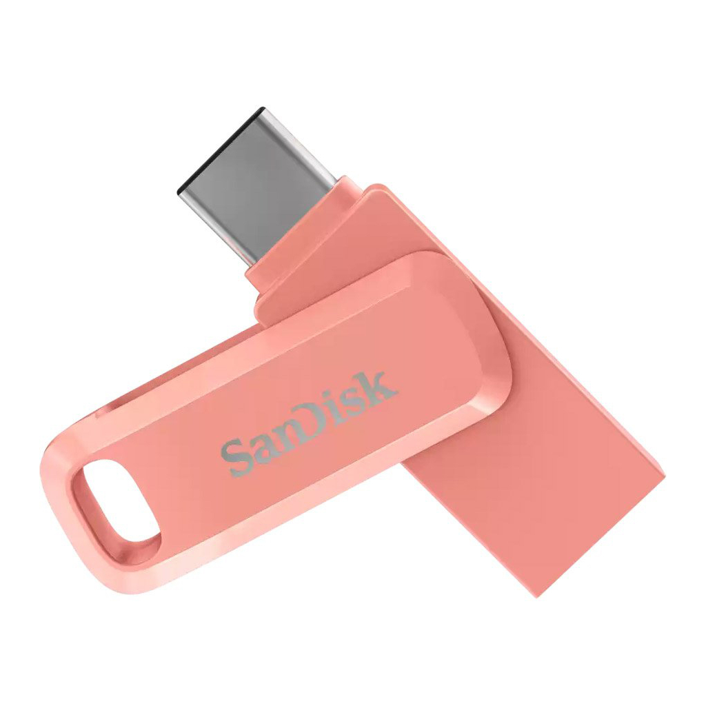 USB флеш накопитель SanDisk 128GB Ultra Dual Drive Go Type-C Peach (SDDDC3-128G-G46PC) - 3