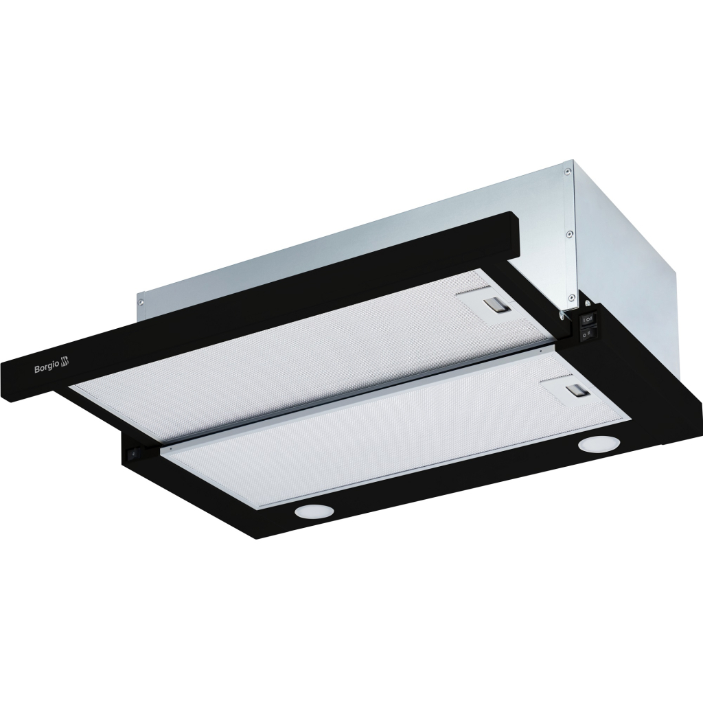 Вытяжка кухонная Borgio TLF (TR) 60 black - 1