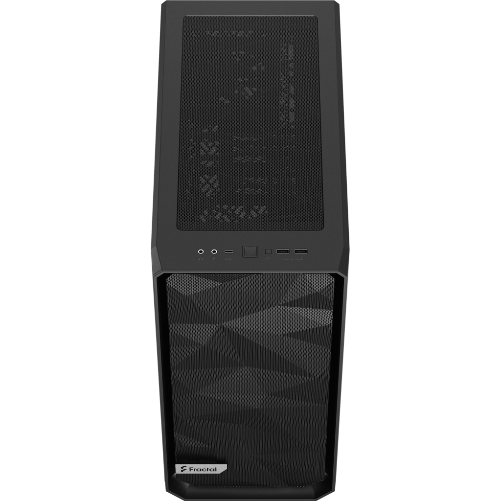 Корпус Fractal Design Meshify 2 Compact Black TG DT (FD-C-MES2C-02) - 7 Корпус Fractal Design Meshify 2 Compact Black TG DT (FD-C-MES2C-02) - 7
