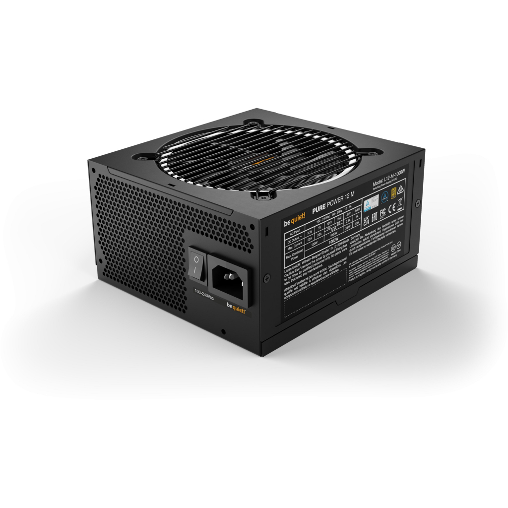Блок питания Be quiet! 1000W PURE POWER 12 M (BN345) - 5