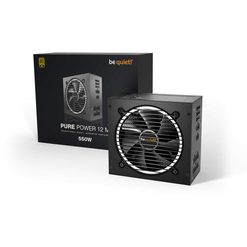 Блок питания Be quiet! 550W PURE POWER 12 M (BN341) - 6