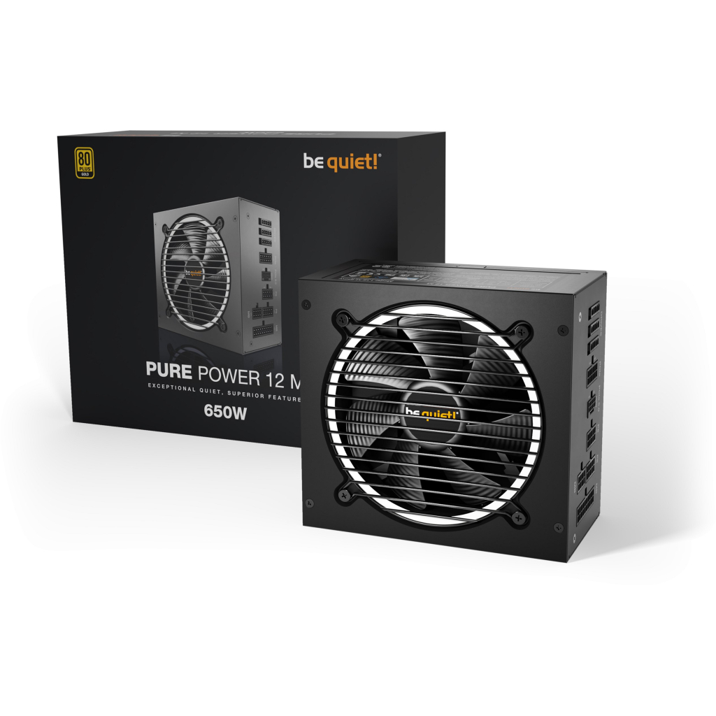 Блок питания Be quiet! 650W PURE POWER 12 M (BN342) - 6
