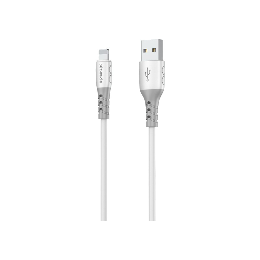 Дата кабель USB 2.0 AM to Lightning 1.0m PD-B51i White Proda (PD-B51i-WH) - 1
